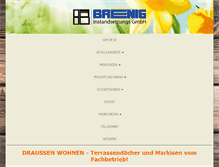 Tablet Screenshot of brenig.de